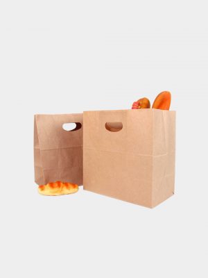 D Cut Square Bottom Paper Bag