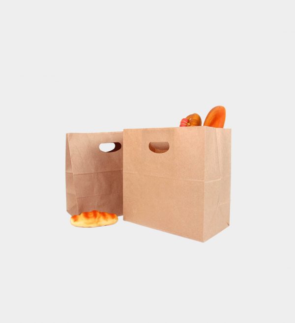 D Cut Square Bottom Paper Bag