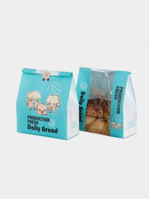 Point bottom paper bags