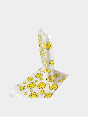 smiley flat bag